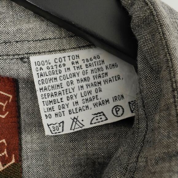 VTG More & More buffalo embroidered button up shirt - Picture 7 of 7